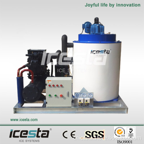 5 Tons Sea Water Flake Ice Making Machine for Fishing Boat